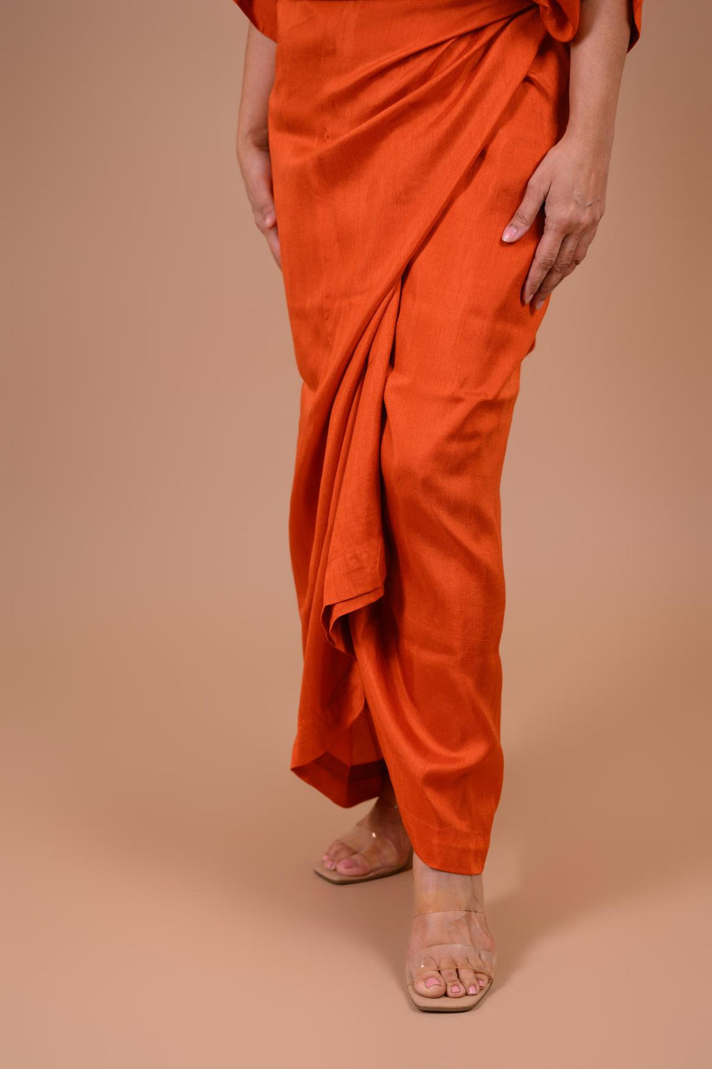 Saffron | sarong skirt and top