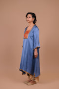 Aasmani Kurta | Mid night blue kurta