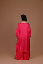 Gulabo | Rose pink kaftan co-ord set