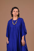 Neela kaftan with triangluar details